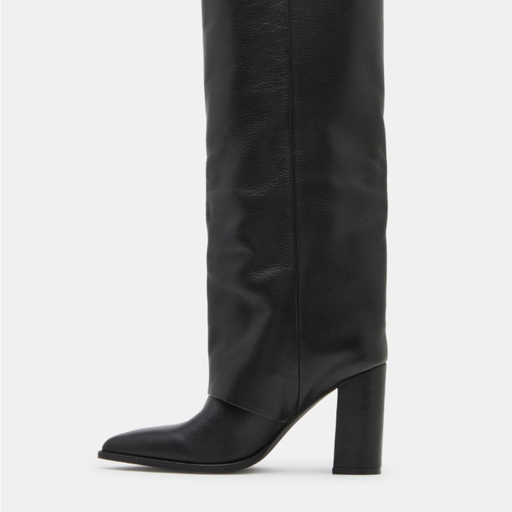 Steve Madden Black Heeled Boots